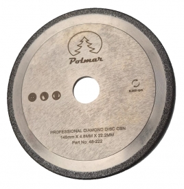 Tarcza szlifierska CBN POLMAR PROFESSIONAL DIAMOND DISC 48-222 / 145 mm x 4,8 mm x 22.2 mm